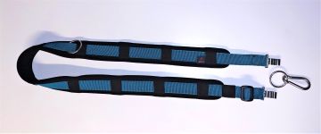 ClipSwitch Umhängegurt für Hundeleinen /Schultergurt mit Ring / Umhängeleine
