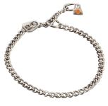 Sprenger Kettenhalsband mit Zugstopp / rundgliedrig / mit kurzen runden Gliedern aus Edelstahl 2,5mm